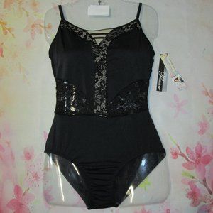 Leotard New Body Wrappers Womens SA MA LA Adult Black Dance Ballet Jazz Costume